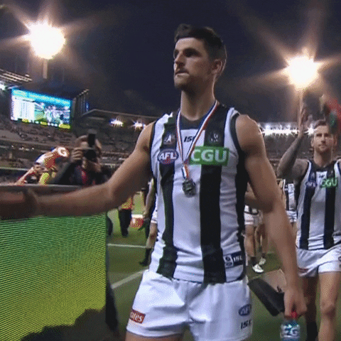 Collingwood Magpies Celebration GIF by CollingwoodFC