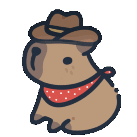 Cowboy Sticker