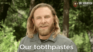 Toothpaste Tastes So Good GIF by DrSquatchSoapCo