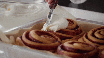 Baking Cinnamon Roll GIF by Cinnabon