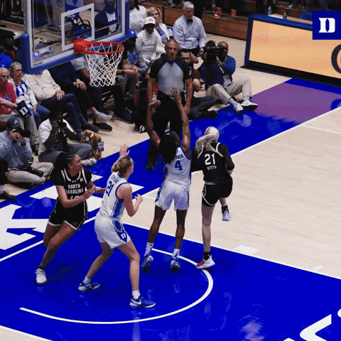 Rejected Block GIF by Duke Women's Basketball