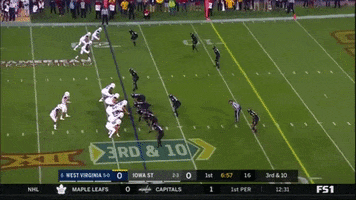 Will Grier Vs Iowa St Touchdown GIF