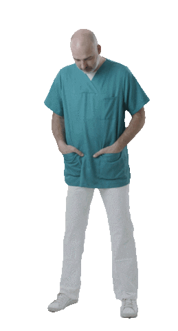 Nurse Scrubs Sticker by #Stelldichein mit York