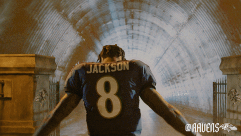 Lamar Jackson Football GIF by Baltimore Ravens - Find & Share on GIPHY