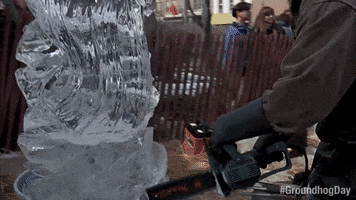 Bill Murray Ice Sculpture GIF by Groundhog Day