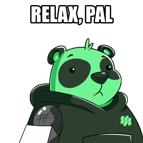 Chill Out Whatever Sticker by SuperVerse