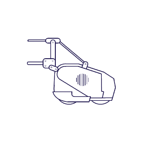 Mowing Flails Sticker by SWeaving