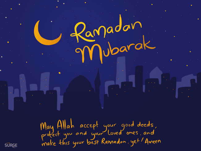 I wish you and your family a very blessed ramadan