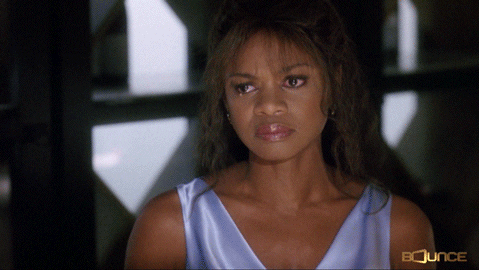 Sad Kimberly Elise GIF by Bounce - Find & Share on GIPHY
