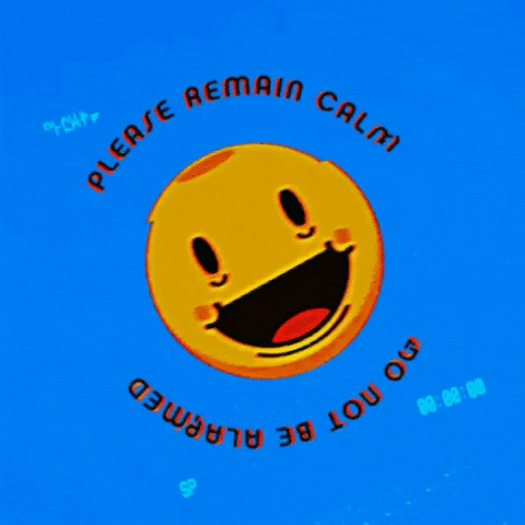 ExpiredOrange smile vhs emoji chill GIF