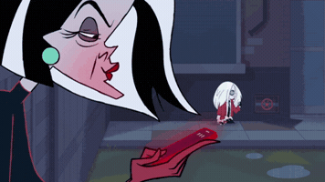 Cruella De Vil Smile GIF