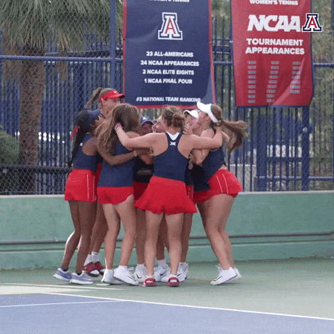 Jump Win GIF by Arizona Athletics