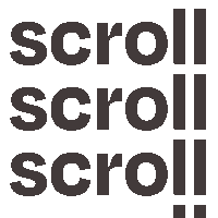 Dark Scroll Sticker by Studio Arsène