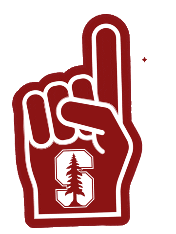 Stanford University Gostanford Sticker by Stanford Alumni Association