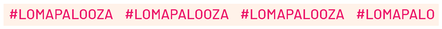 Lomapalooza Sticker by LomaAgency