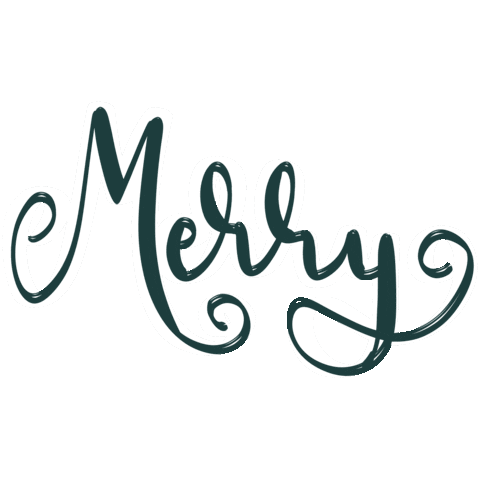 Merry Christmas Sticker