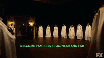 vampires hissing GIF by What We Do in the Shadows