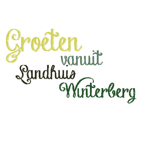 Landhuis Winterberg Sticker