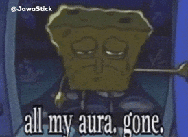 Spongebob Aura GIF
