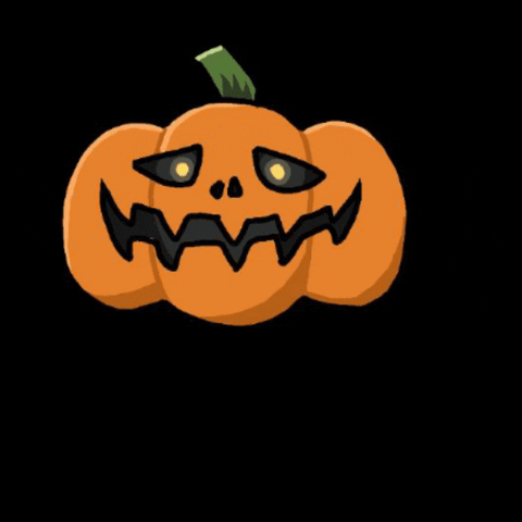 LeviRoseArt halloween laugh horror evil GIF