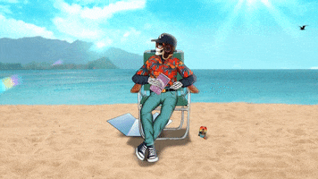 Chill Out Shrug GIF by Voodoo Ranger