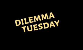 Tuesday Dilemma GIF by lightword