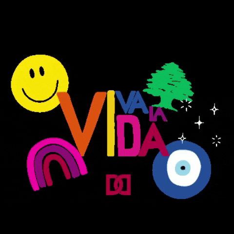 Viva La Vida GIF by Ayounik by Damia Frangie