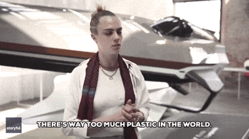Cara Delevingne Pollution GIF by Storyful