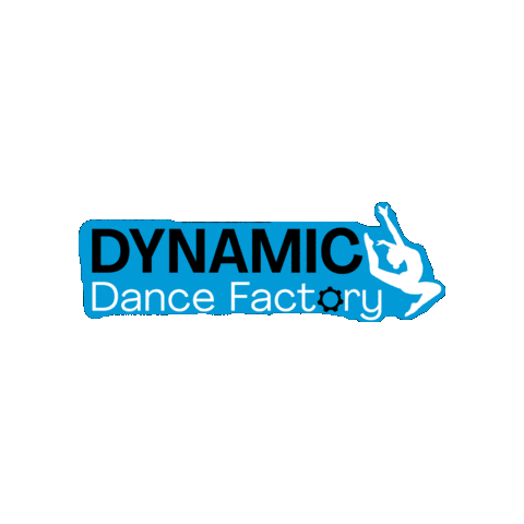 Dynamic Dance Factory Sticker