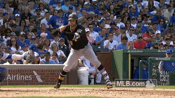 get out of here pittsburgh pirates GIF by MLB