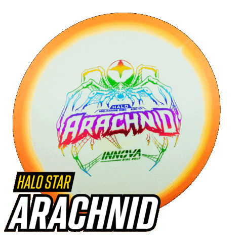 Disc Golf Arachnid Sticker by Innova Discs