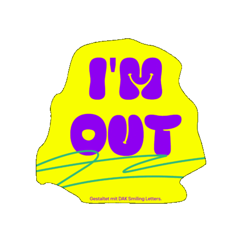 Out Of Office Sticker by DAK-Gesundheit