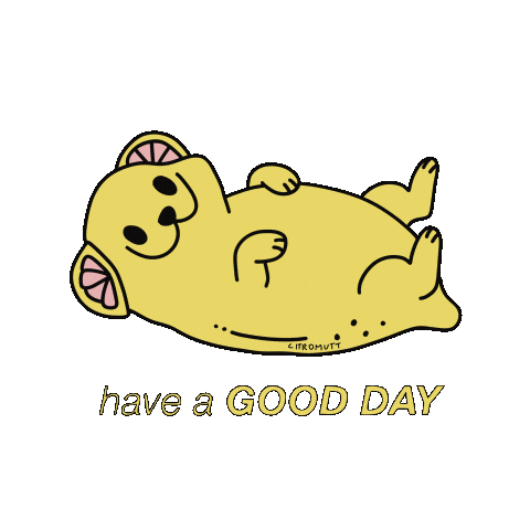 Greeting Good Day Sticker