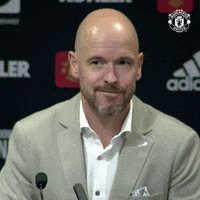 Ten Hag Smile GIF by Manchester United