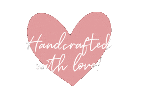 Handcrafted With Love Sticker by Toufie
