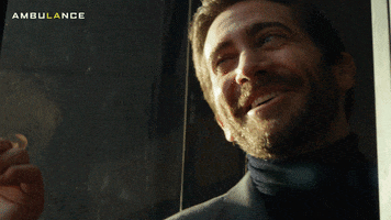 Jake Gyllenhaal Laughing GIF by Ambulance