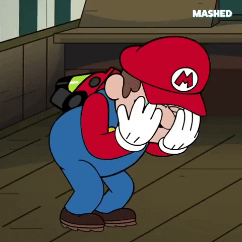 Sad Super Mario GIF by Mashed - Find & Share on GIPHY