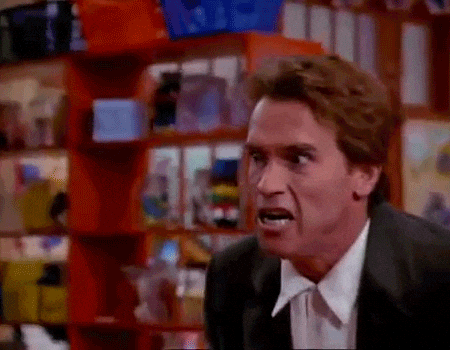 kindergarten cop shut up GIF