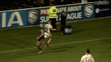 dragonscatalans celebration goal win rugby GIF