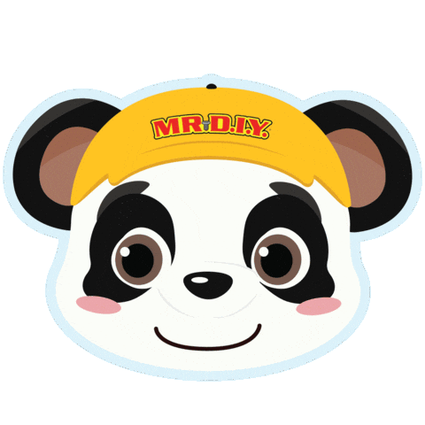 Panda Sticker by MR. DIY