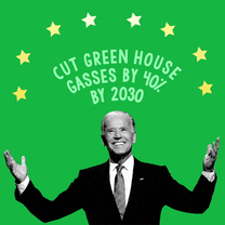 Biden Cut Greenhouse Gases by 40% by 2030