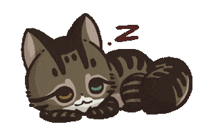 Tabby Cat Sticker