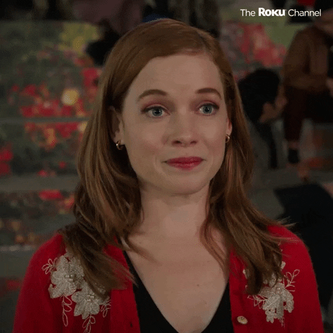 TV gif. Jane Levy as Zoey from Zoey’s Extraordinary Playlist fakes surprise with a smirk.