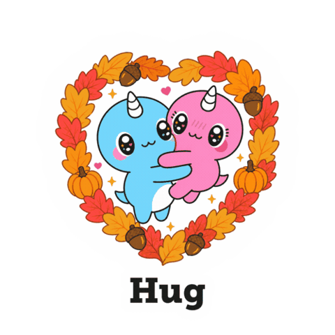 Sticker Hug Sticker by Naru Naru