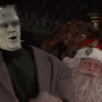 the munsters christmas tv GIF by absurdnoise