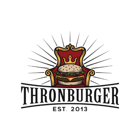 THRONBURGER Sticker