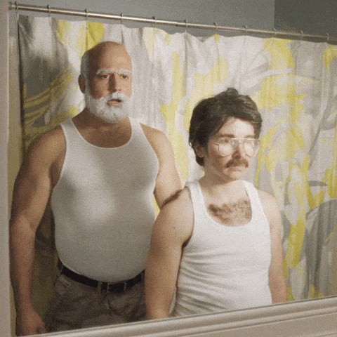 Father And Son Men GIF by Natalie Palamides
