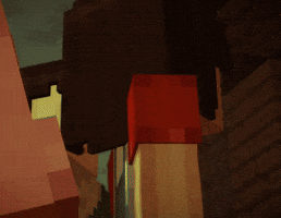 Minecraft Story Mode Shrug GIF