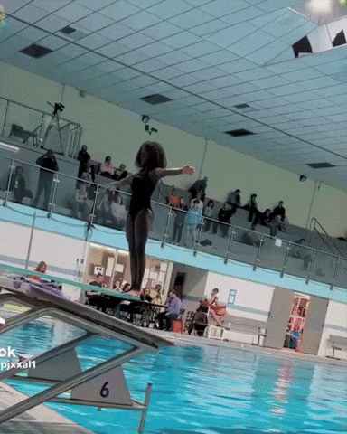 Diving GIF