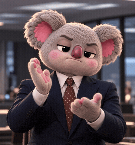 Sarcastic Well Done GIF by Barely Bearz